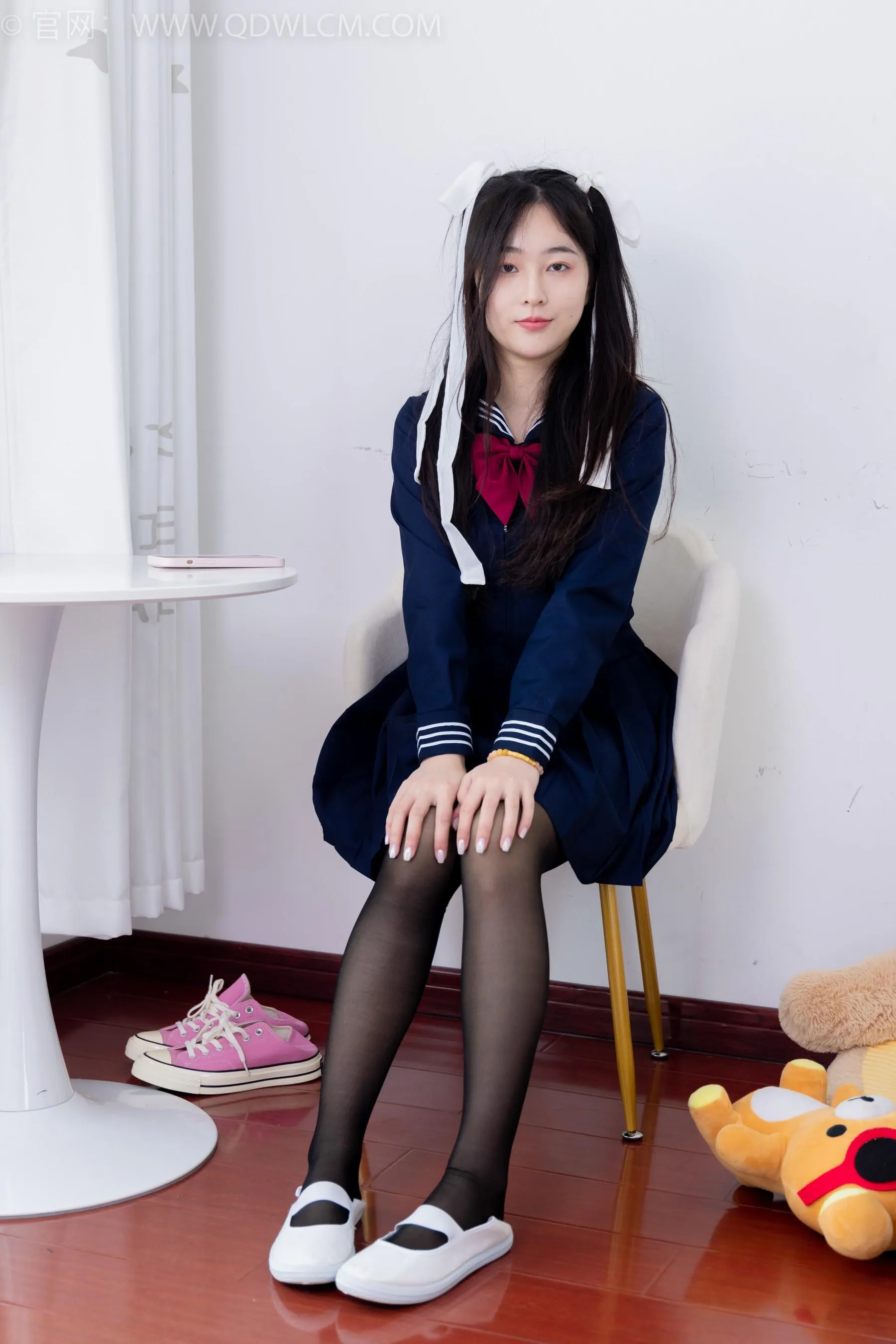 物恋传媒 NO.1544 美兔-学院少女 [151P]插图2